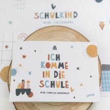 Minialbum Bunte Buchstaben