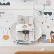 Platzset Bunte Buchstaben