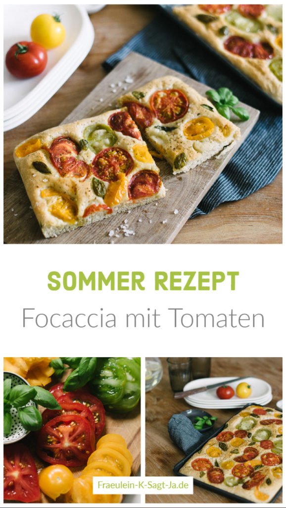 Sommer-Rezept: Focaccia mit Tomaten