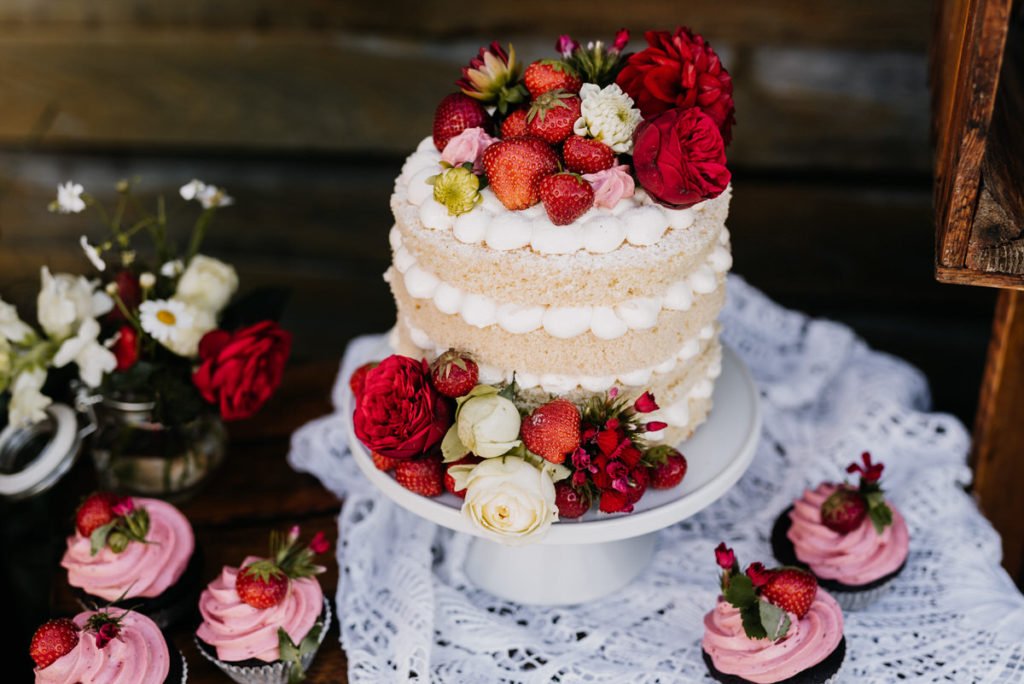 Intime Gartenhochzeit zu Zweit