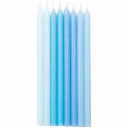 Kerzen Set aqua