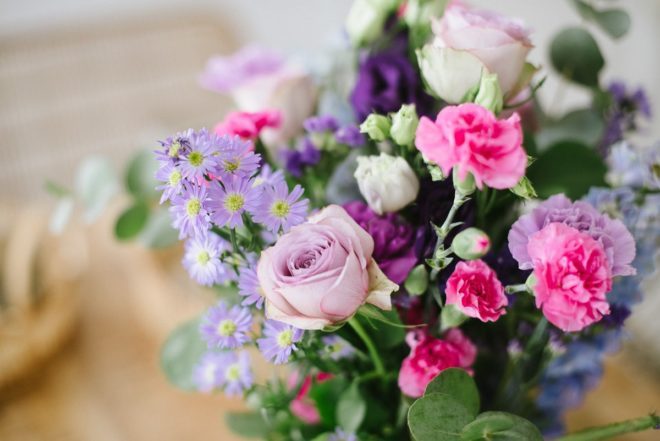 Blumengrüße für die wichtigste Frau im Leben