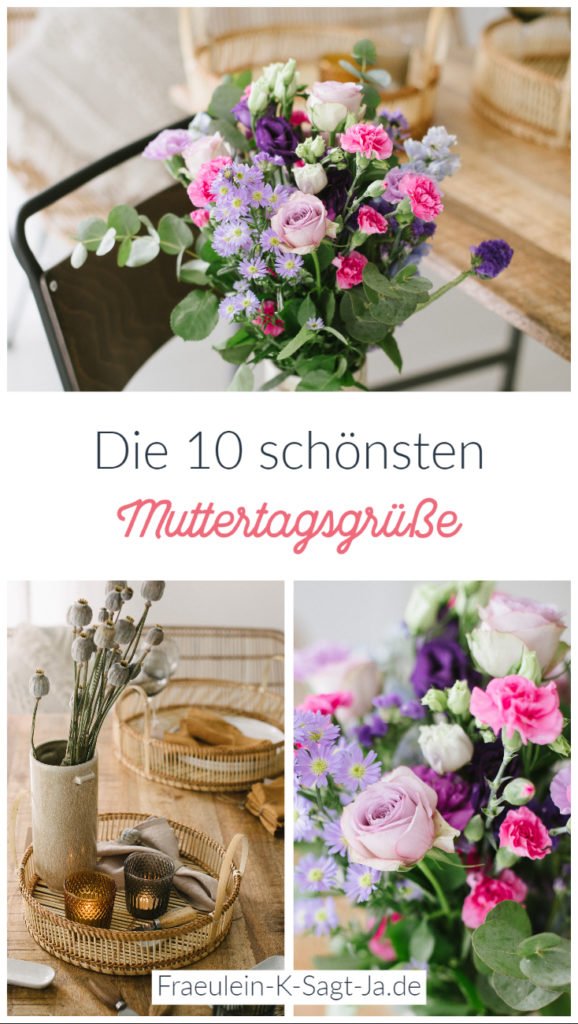 Die 10 schönsten Muttertagsgrüße: Blumengrüße für die wichtigste Frau im Leben