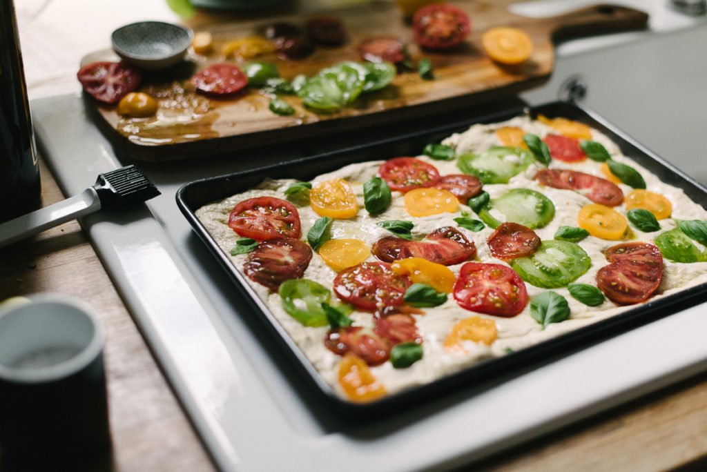 Sommer-Rezept: Focaccia mit Tomaten