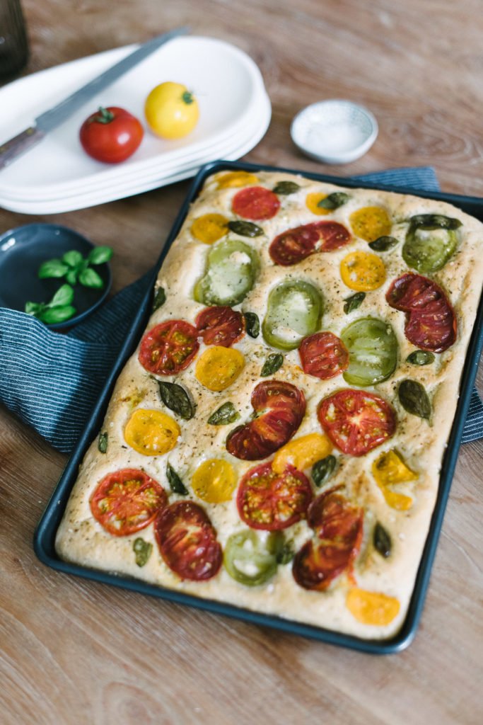 Sommer-Rezept: Focaccia mit Tomaten