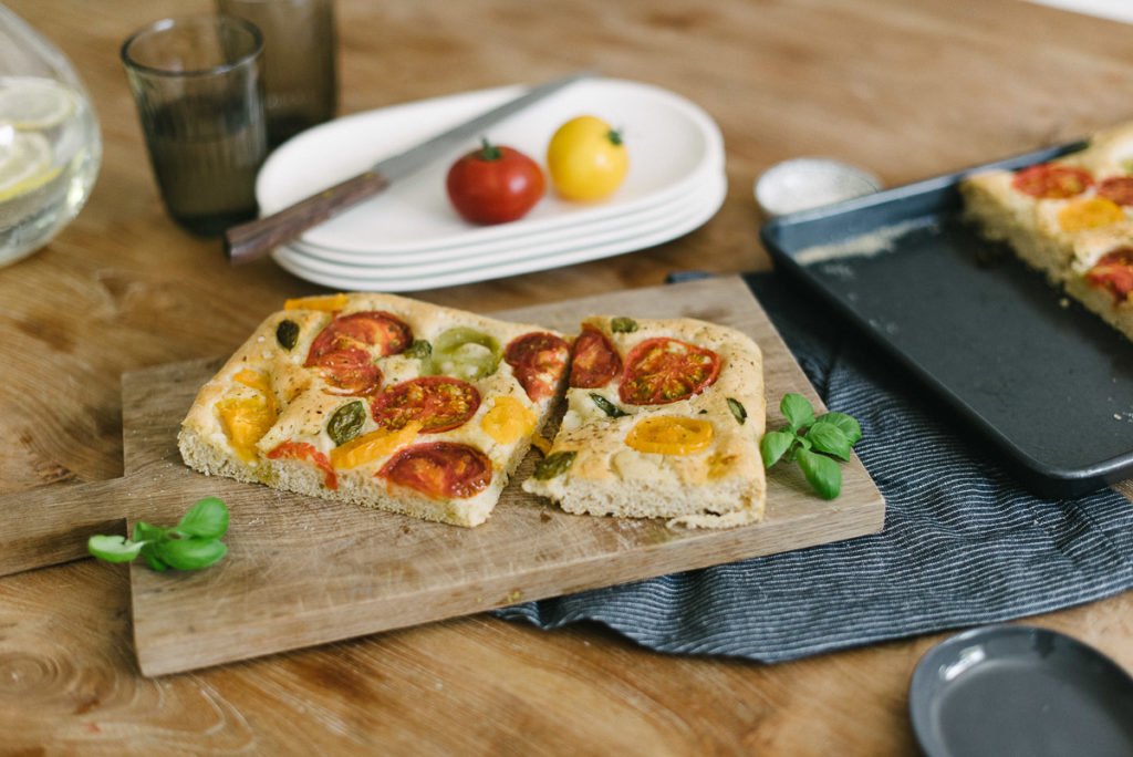 Sommer-Rezept: Focaccia mit Tomaten