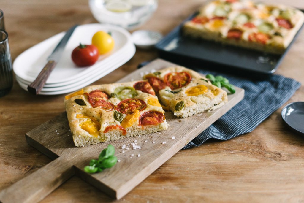 Sommer-Rezept: Focaccia mit Tomaten