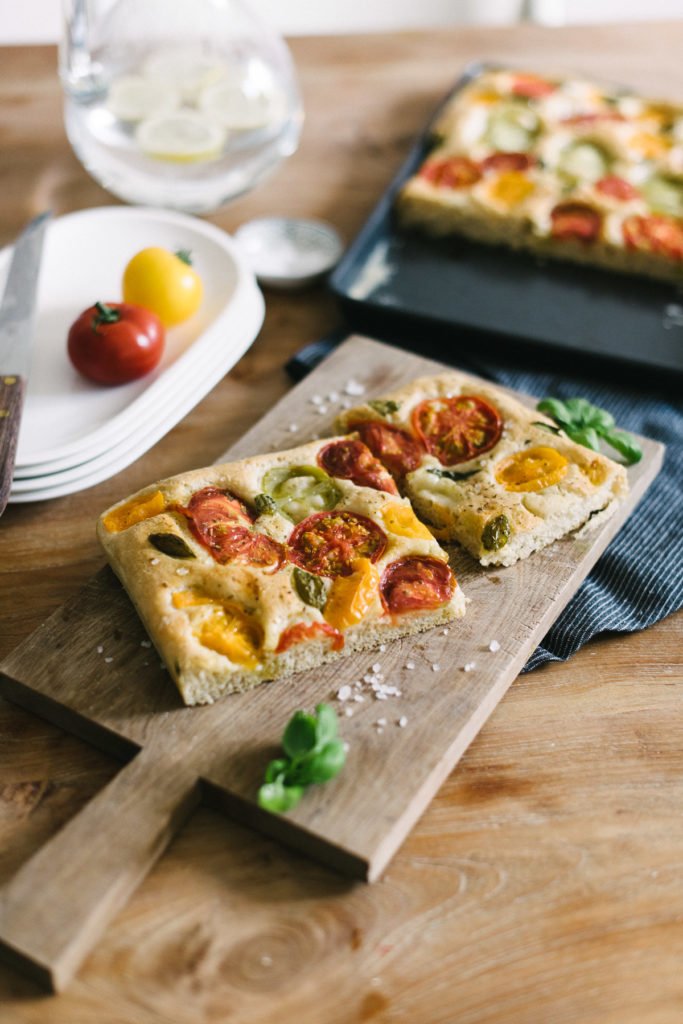 Sommer-Rezept: Focaccia mit Tomaten