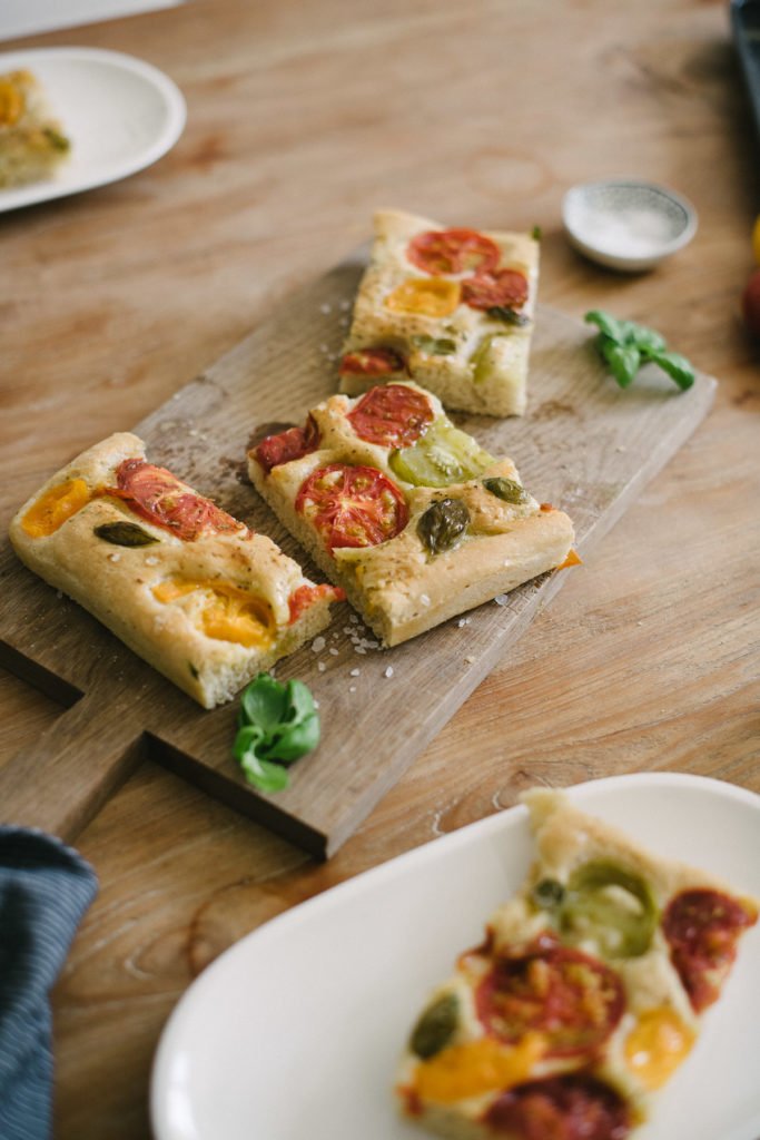 Sommer-Rezept: Focaccia mit Tomaten