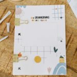 Abschied Lehrer Freundebuch Bunte Buchstaben