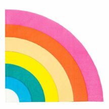 Papierservietten Regenbogen farbenfroh