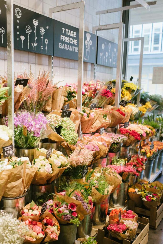 Frische Schnittblumen bei Blume2000 in Karlsruhe