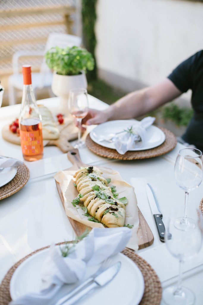 Dinner mit Freunden