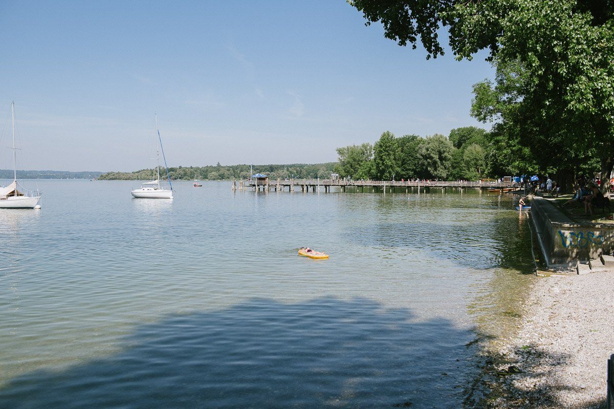 Ufer bei Herrsching am Ammersee