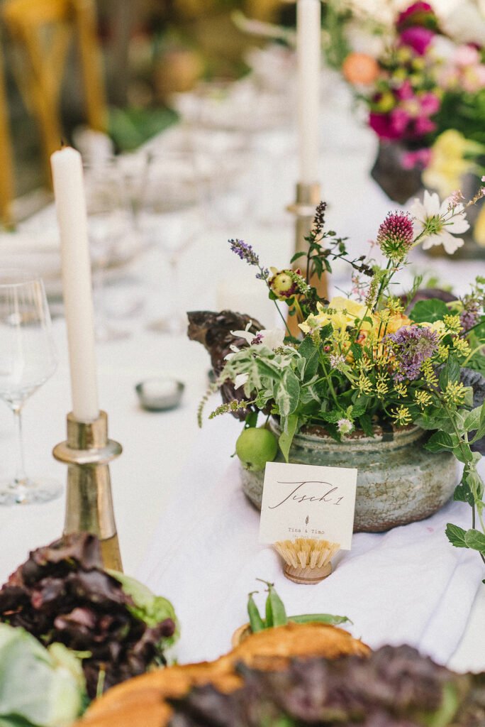 Green Wedding Nachhaltig Heiraten regional saisonal Hochzeit feiern