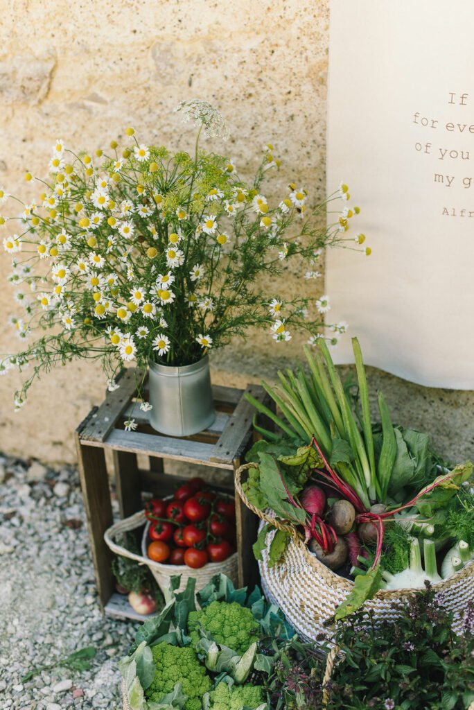 Green Wedding Nachhaltig Heiraten regional saisonal Hochzeit feiern