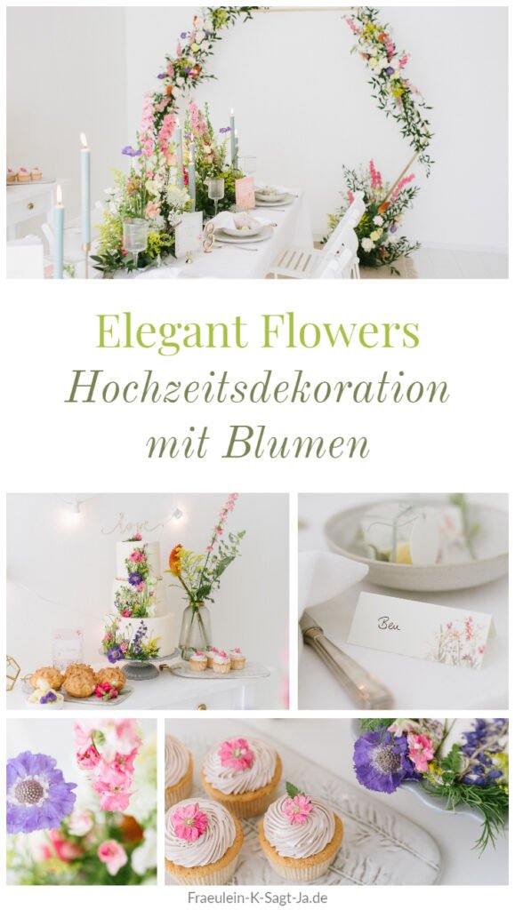 Hochzeitsdekoration mit Blumen Elegant Flowers