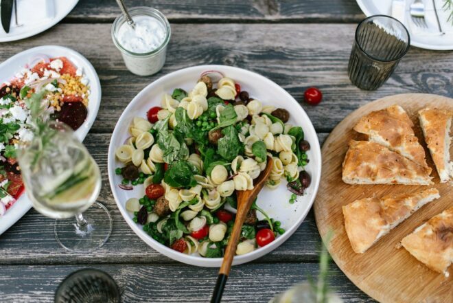 Rezept Nudelsalat Spinat Fleischbaellchen