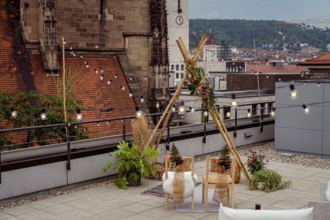 Ethno meets Urban - Heiraten über den Dächern von Stuttgart