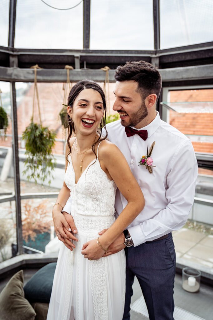 Ethno meets Urban - Heiraten über den Dächern von Stuttgart - Hochzeit über den Dächern von Stuttgart