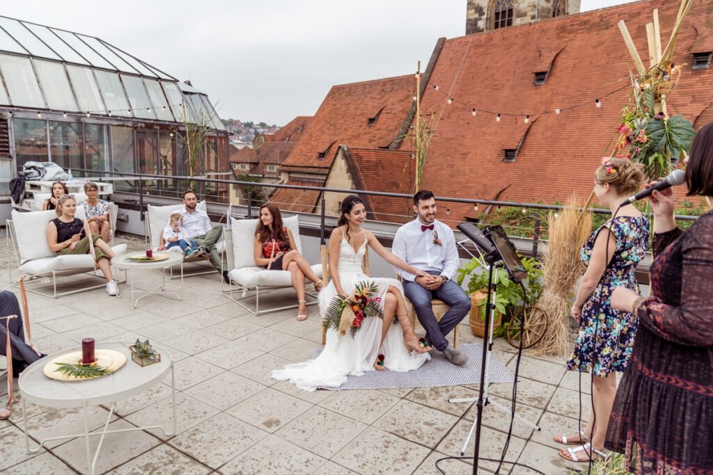 Ethno meets Urban - Heiraten über den Dächern von Stuttgart - Hochzeit über den Dächern von Stuttgart