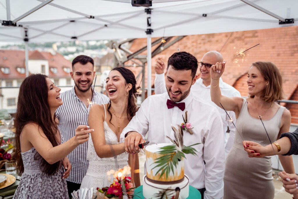Ethno meets Urban - Heiraten über den Dächern von Stuttgart - Hochzeit über den Dächern von Stuttgart