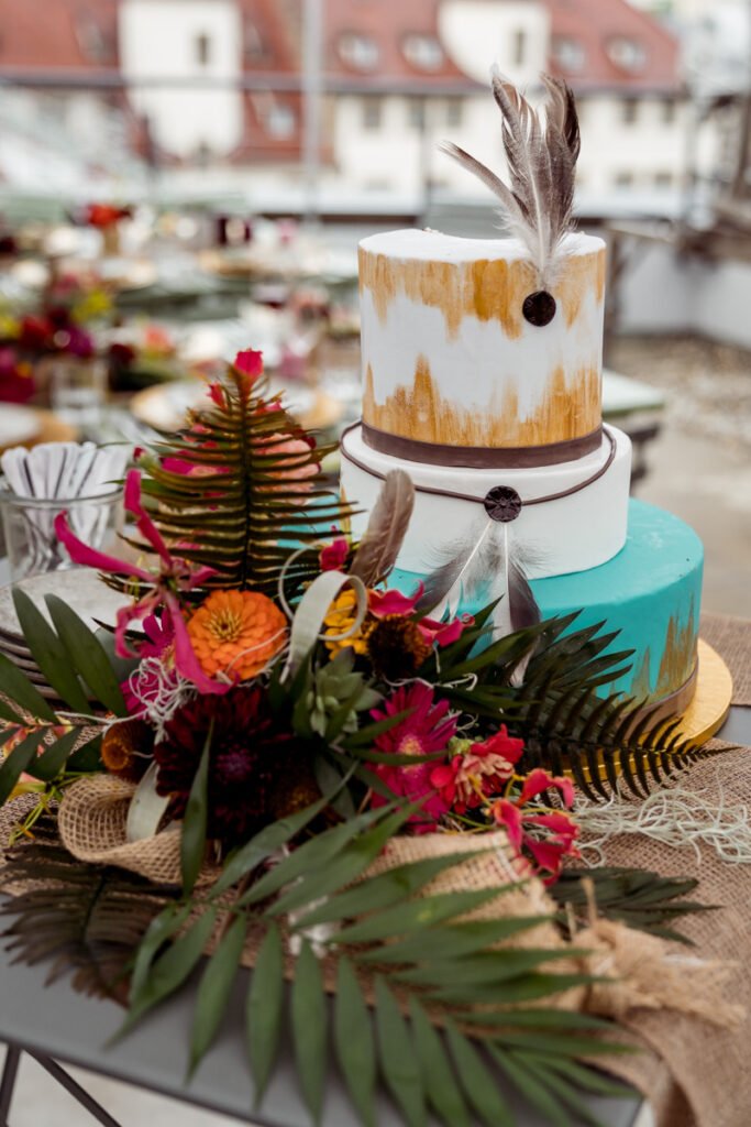 Ethno meets Urban - Heiraten über den Dächern von Stuttgart - Hochzeit über den Dächern von Stuttgart