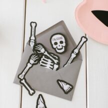 Halloween Einladung Skelett download