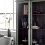 Vase schwarz Steingut