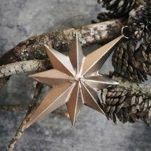 Ornament Star Bethlehem antik silber