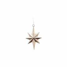 Ornament Star Bethlehem antik silber