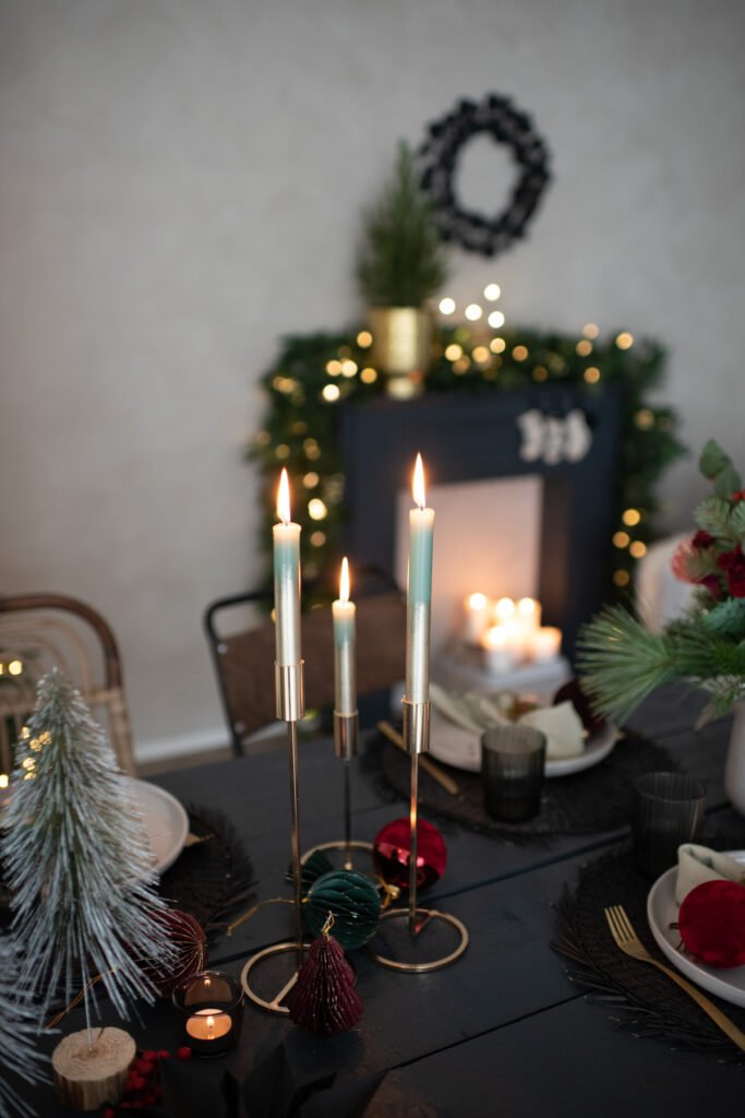 Adventsabend genießen im festlichen Black Velvet- Look - wir schaffen Traditionen neu und feiern im kleinsten Kreis den besinnlichen Advent