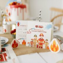 Einladung Feuerwehr Kindergeburtstag