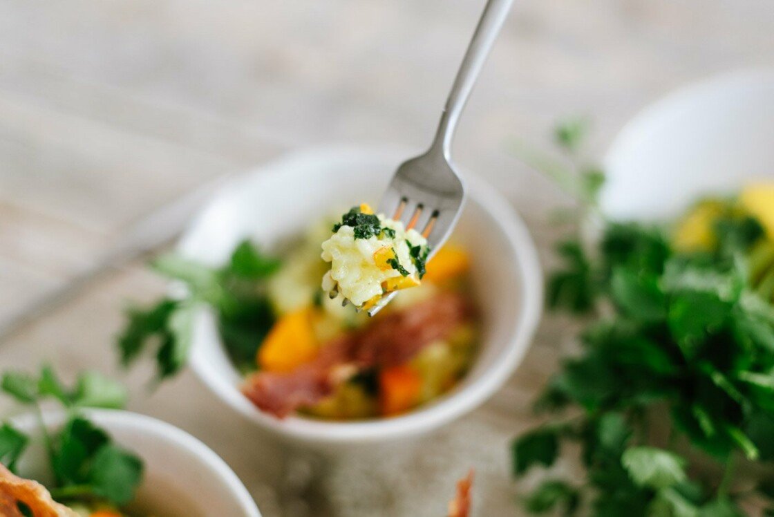Fingerfood für Zwei: Risotto mit Kürbis - Fräulein K. Sagt Ja