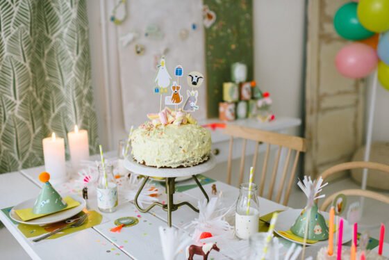 Tiertorte für den Kindergeburtstag - einfache Torte und leckere Donuts mit Cake Toppern zur Tiertorte verwandeln - gelingt einfach jedem!