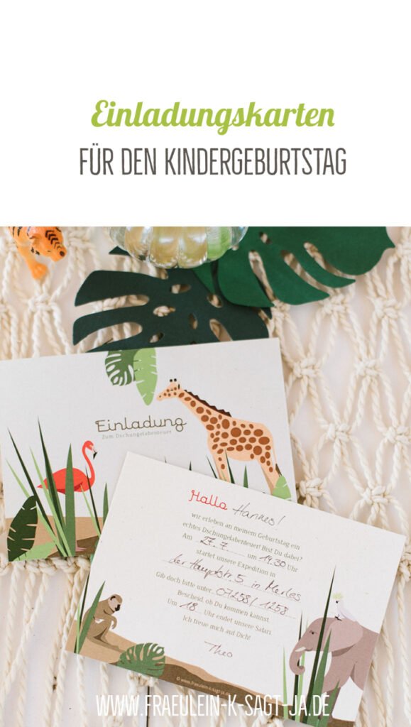 Schöne Einladungskarten für den Kindergeburtstag - passend zur eurer Geburtstagsparty. Einfach Lücken ausfüllen und Einladungen verteilen.