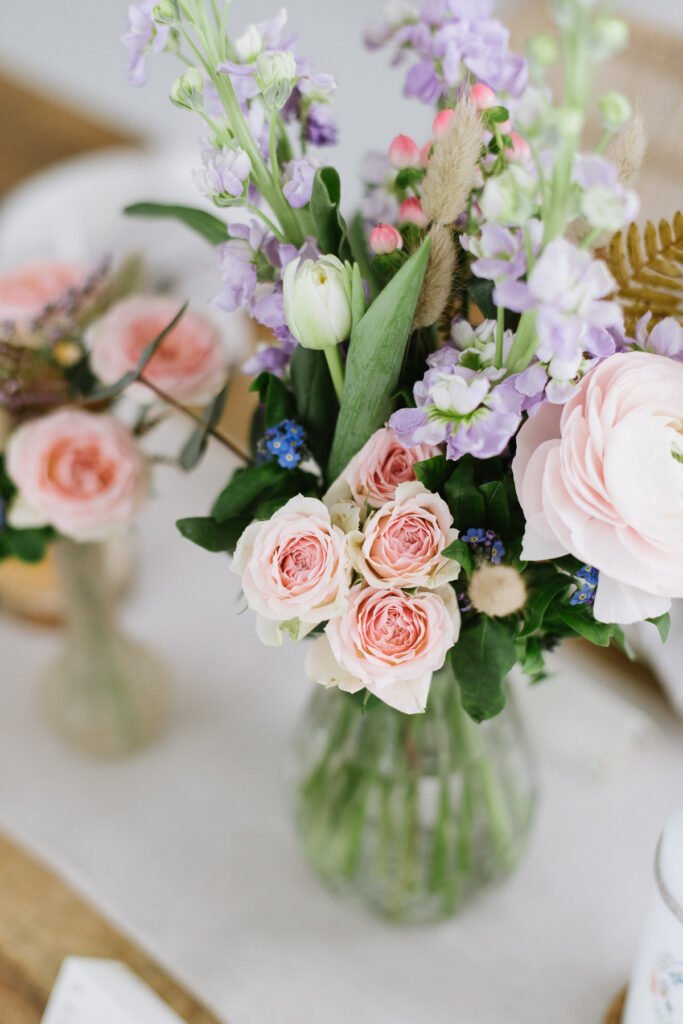 Blumen Deko Blossom Taufe Kommunion Geburtstag