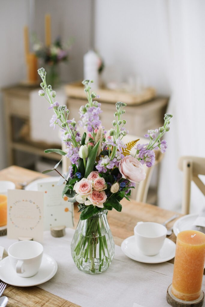 Blumen Deko Blossom Taufe Kommunion Geburtstag