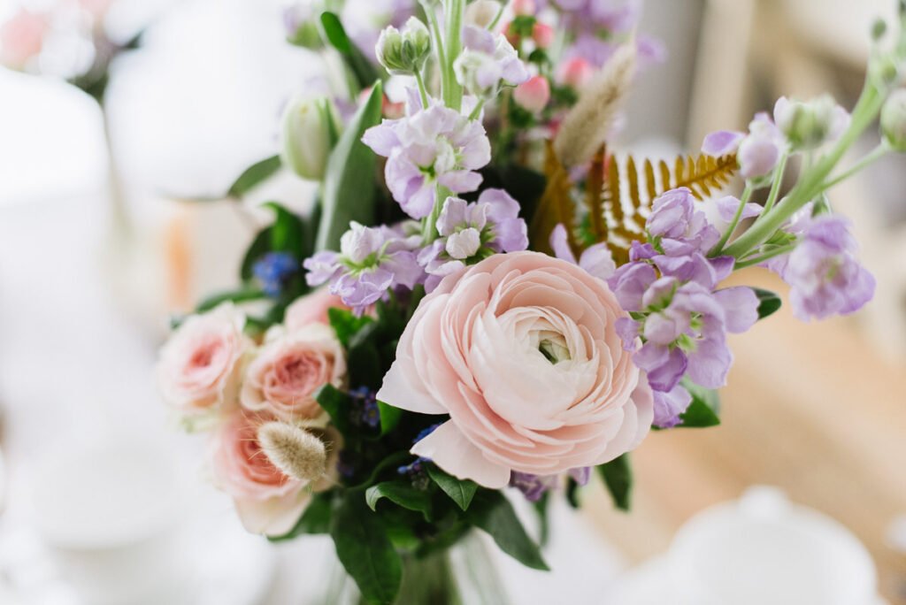 Blumen Deko Blossom Taufe Kommunion Geburtstag