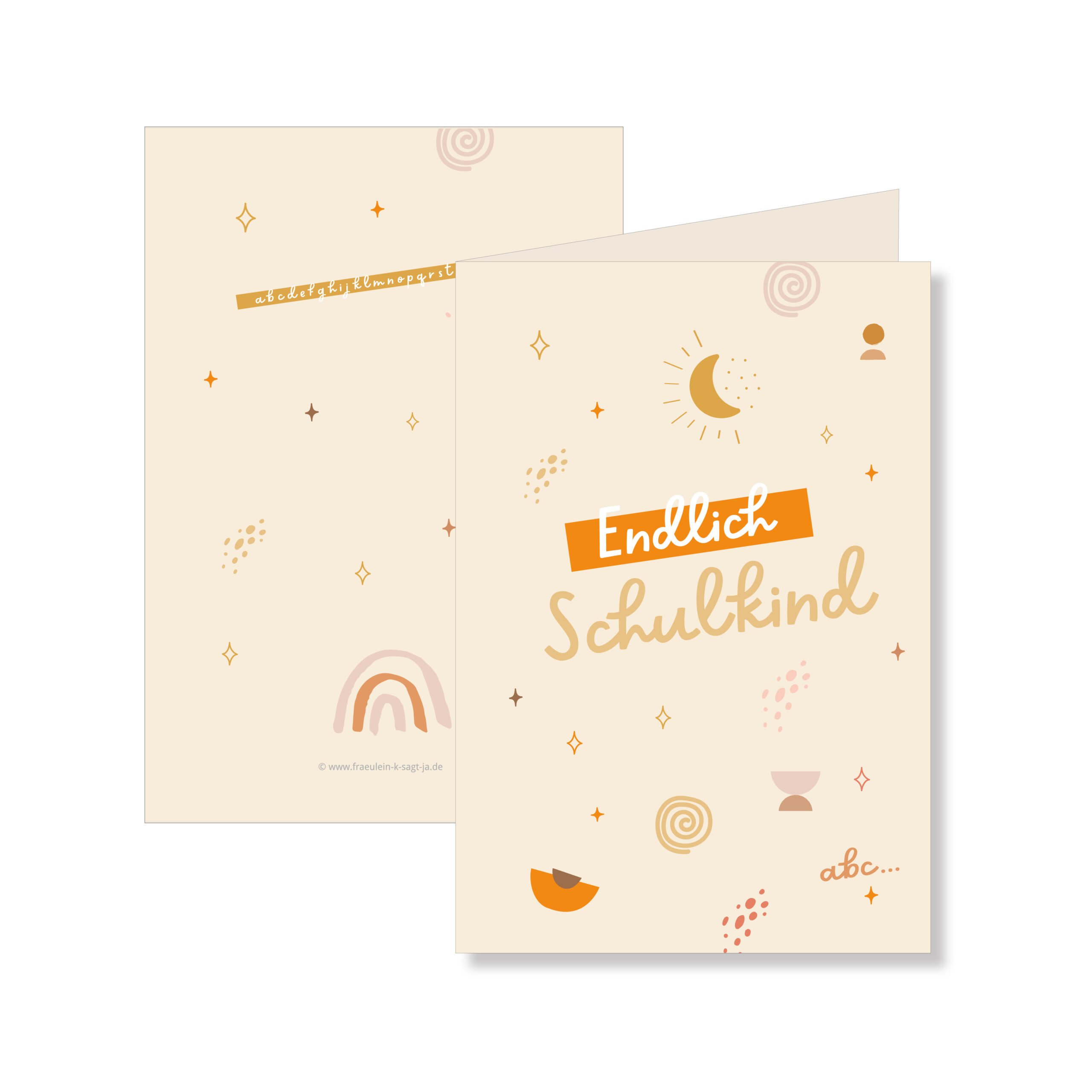Einladungskarten ‘Freche Früchtchen’ (5 Stück)