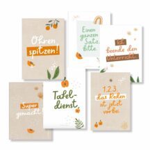 Lehrer Postkarten Set Geschenk