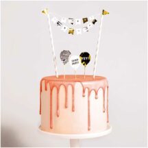 Mini Cake Topper Happy Birthday Classic