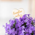Blumenstecker Erzieher-in mit Herz