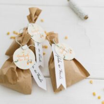 DIY Gastgeschenk: Popcorn Tütchen einfach befüllen und eure Gäste begeistern - Gastgeschenk für Hochzeit, Taufe, Geburtstagsfest uvm.