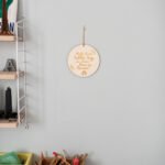 Holzschild Lernen