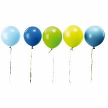 Luftballons Aqua Mix (12 Stueck)