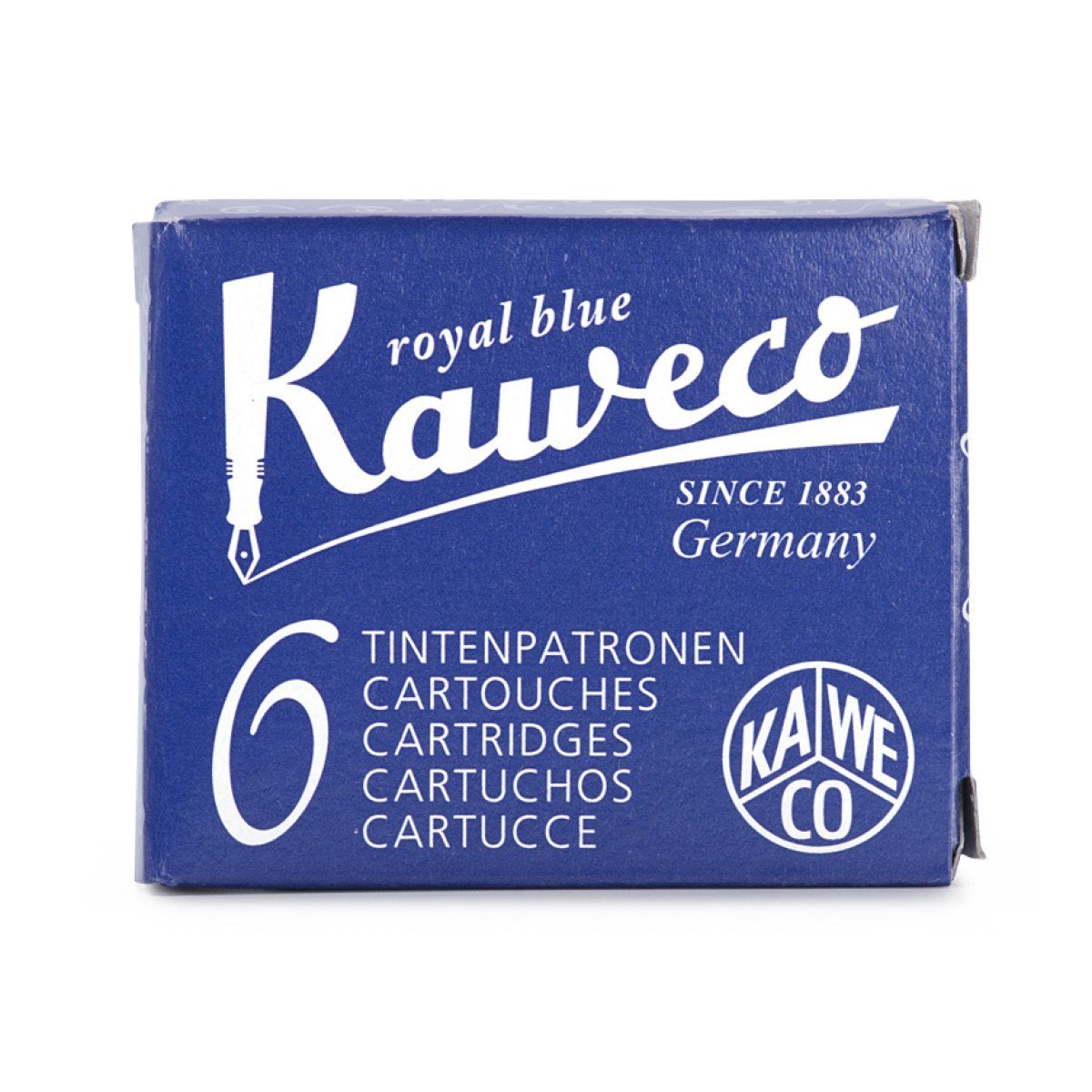 Kaweco Tintenpatronen 6 Stück königsblau