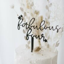 Cake Topper fabulous four