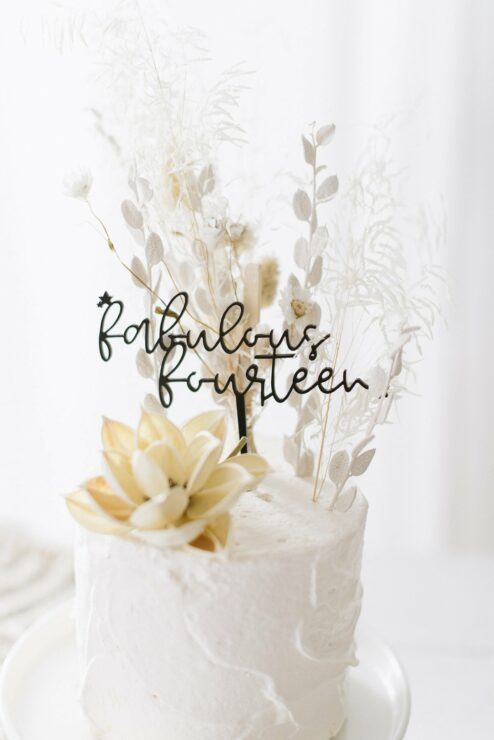 Cake Topper Fabulous fourteen