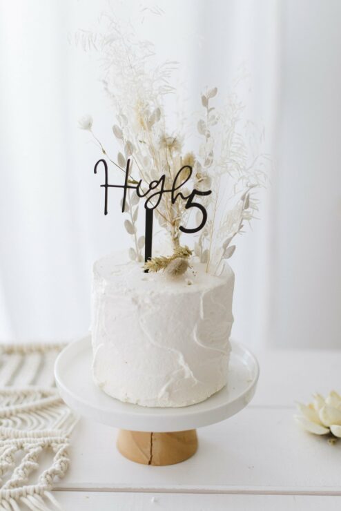 Cake Topper high 5